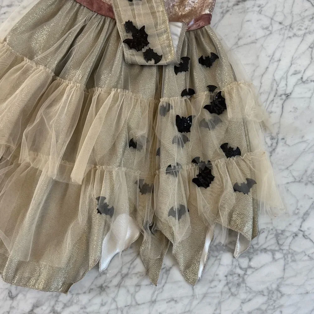 Chasing Fireflies Batty Ballerina Witch Costume size 8